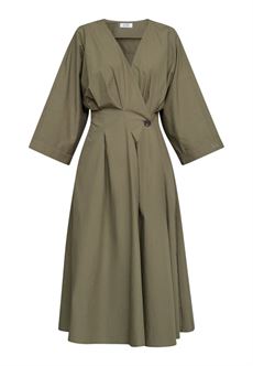 LOVE & DIVINE KJOLE, LOVE1602 DRESS, KHAKI